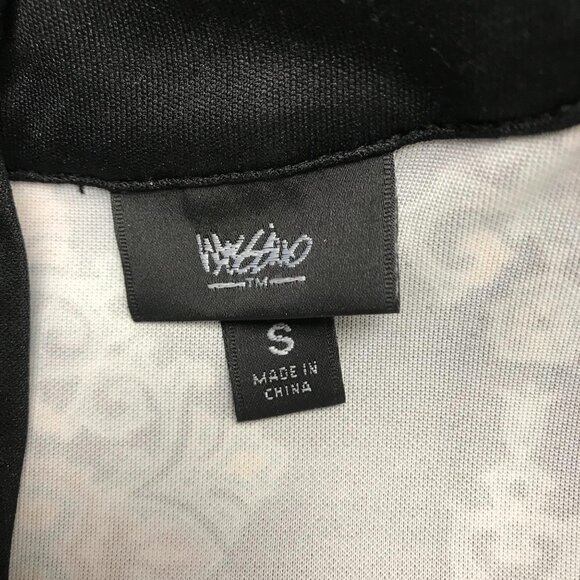 Mossimo Womens Black Medallion Print Back Zipper Fit & Flare Dress Size S - Picture 7 of 9